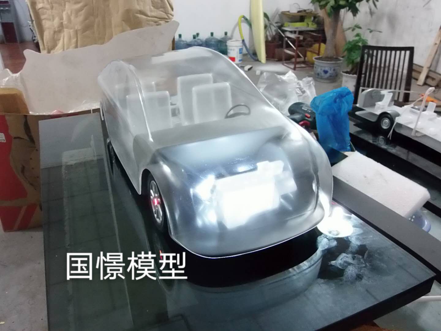拉孜县透明车模型