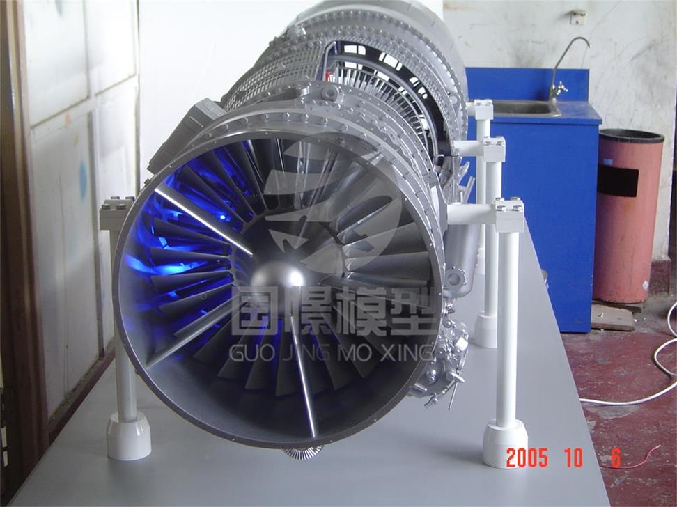 拉孜县飞机发动机模型