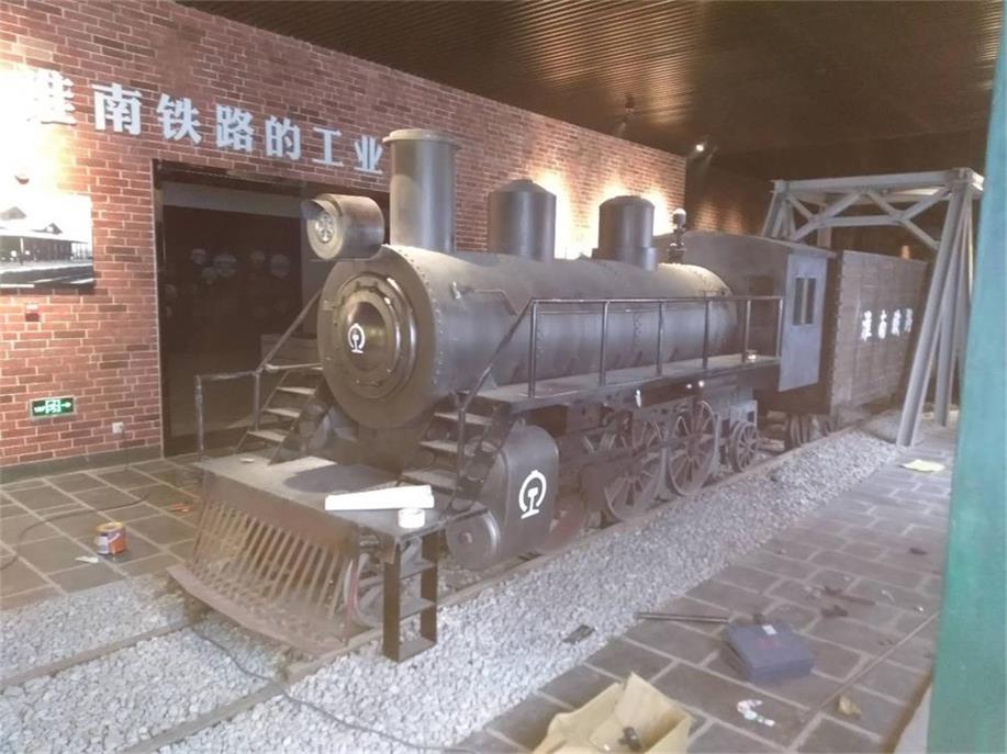 拉孜县蒸汽火车模型
